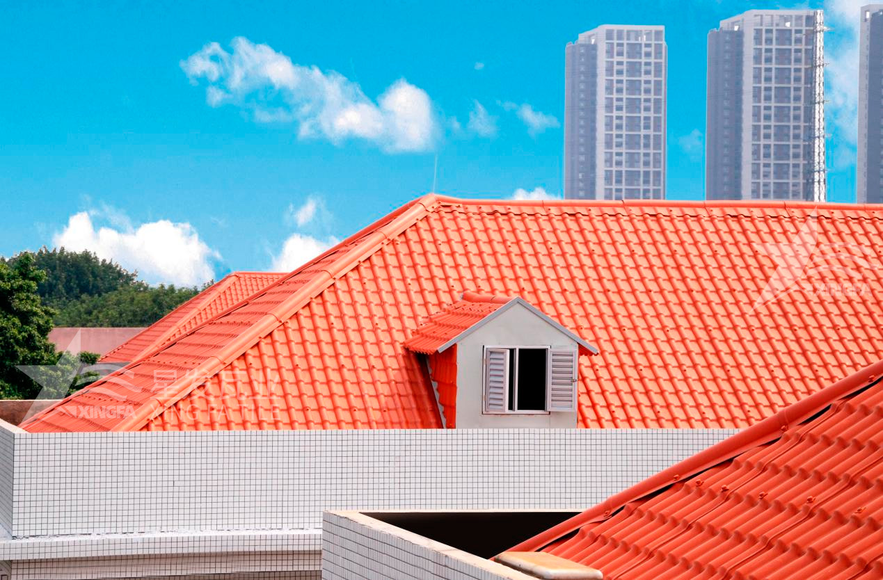 屋面建材首選--合成樹脂瓦，都用在哪里了？